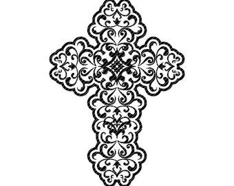 Download Mandala Cross Svg Free - Layered SVG Cut File