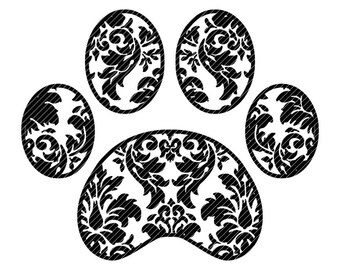 Download Mandala paw print | Etsy