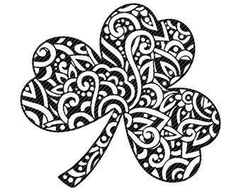 Download Shamrock Mandala Etsy
