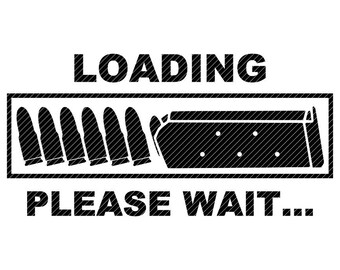 Download Please Wait Svg Etsy