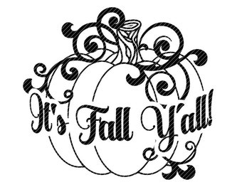 Det är höst, alla hjärtans dag, svg höst Halloween pumpa dekal clipart vektorgrafik klippfiler jpg ping cricut silhuett cameo