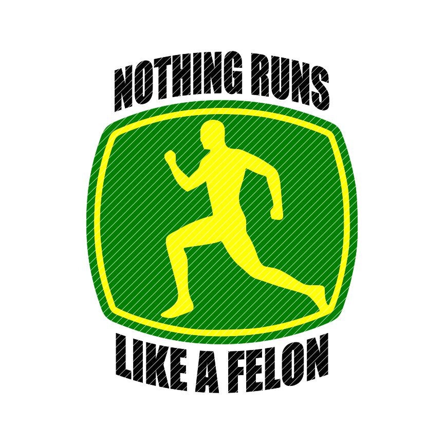 Nothing Runs Like A Deere Logo