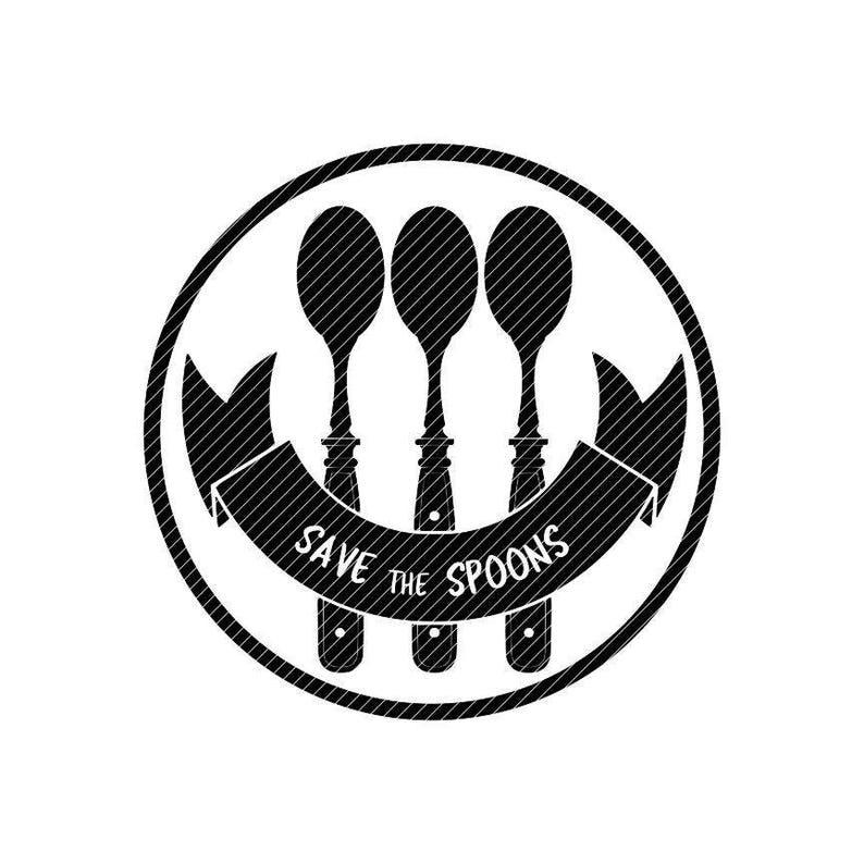 Spoonies Bundle Spoon Theory Invisible Illness Awareness Etsy