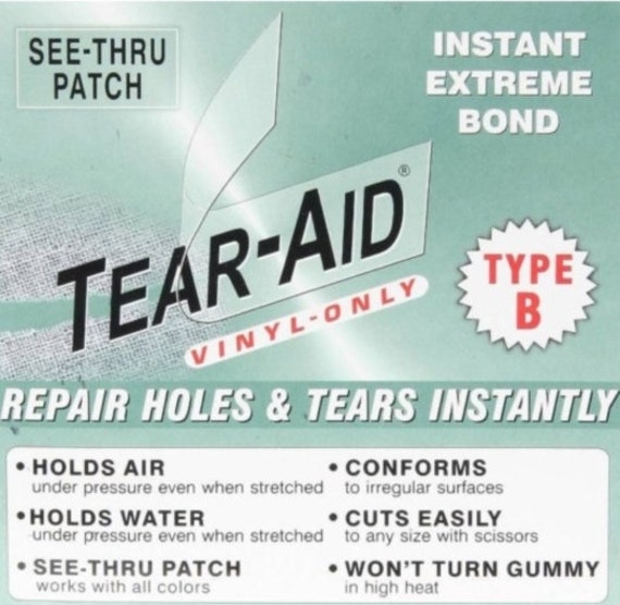 Inflatable Bounce House & Moon Walk Repair Patch for VINYL Tear Aid B 6"x12" Inflatable Bounce House & Moon Walk Repair Patch for VINYL Tear Aid B 6"x12"