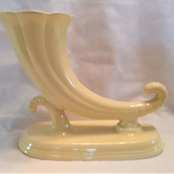 Red Wing Yellow Vase Etsy