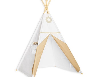 Teepee Tent - Scandinavian White