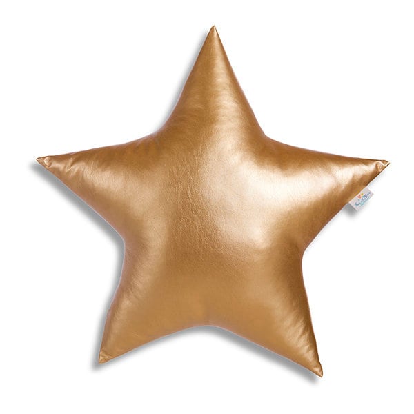 Star Pillow -Coussin d'étoile - Gold