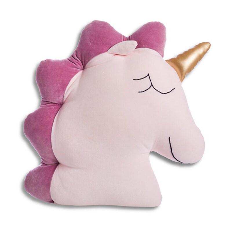 Unicorn Pillow Cozy Unicorn Soft Unicorn Unicorn Pillow Etsy