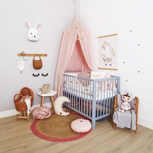 Bed Canopy Play Canopy Nursery Canopy Hanging Tent Play Tent