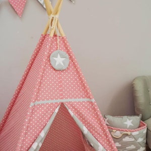 Tipi Zelt Cloudy Rose Bild 7