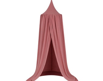 Bed Canopy - Play Canopy, Nursery Canopy, Hanging Tent, Play Tent, Kids Canopy, Baldachin, Hand made, for kids - Raspberry