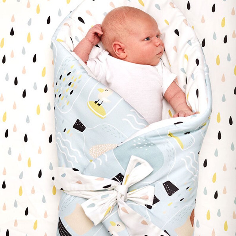 Swaddle Blanket Sleeping Bag Wrap Sack New Born Child Etsy