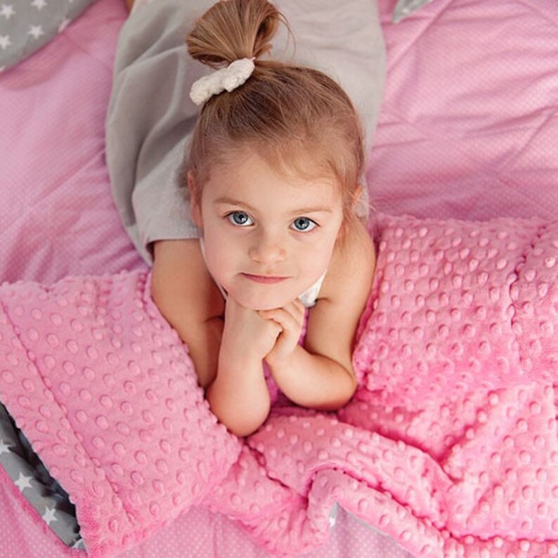 Toddler Blanket Set M pillow and duvet navy stars white Etsy