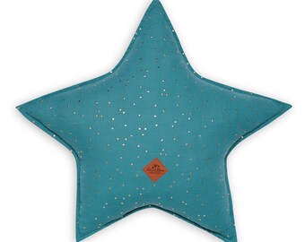 Coussin d'étoile – Muslin Pillow Star Cactus