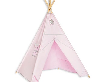 Teepee Tent - Silver Pink