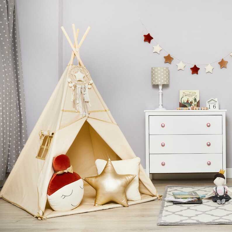 Floor Mat Mat for Teepee Handmade Mat Teepee Mat Gold Etsy