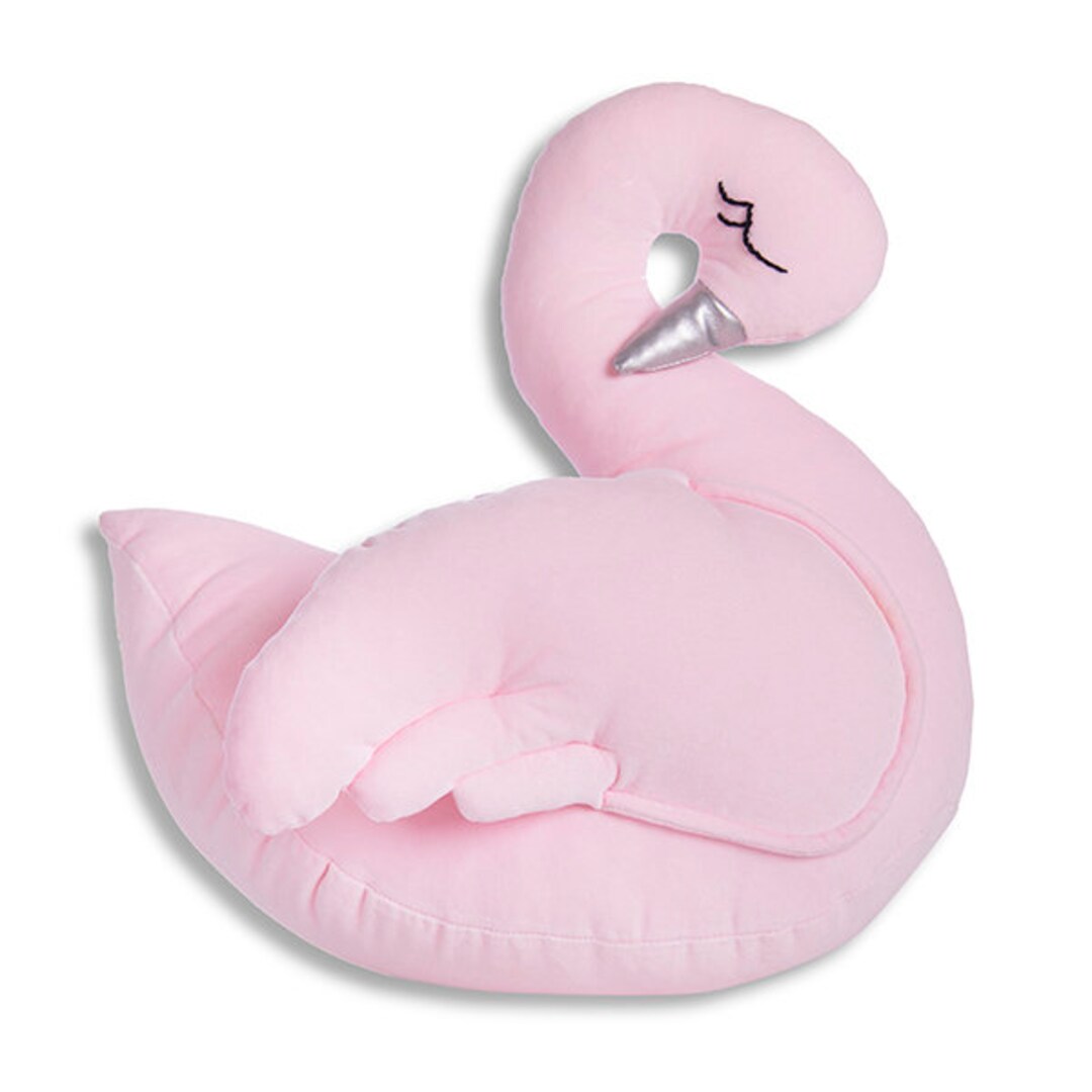 Swan Pillow Handmade Cushion Cozy Swan Soft Swan Swan Etsy