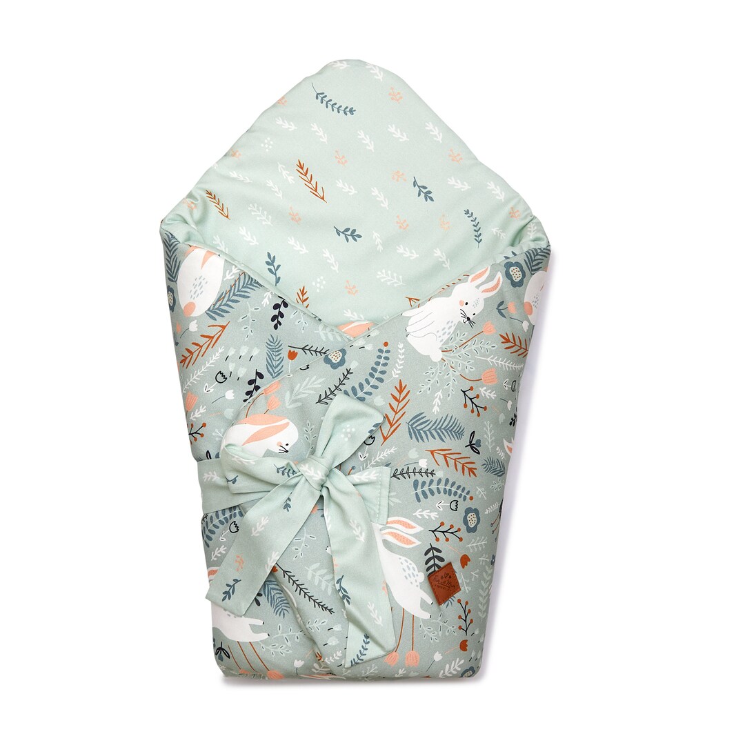 Swaddle Blanket Sleeping Bag Wrap Sack New Born Child Baby Blanket Rabbit Etsy Canada