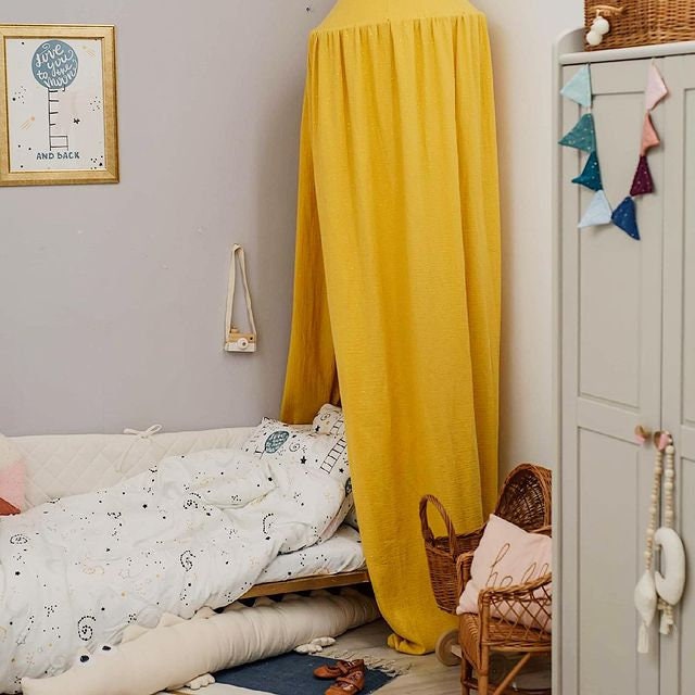 Bed Canopy Floor Mat Pillows Play Canopy Nursery Etsy