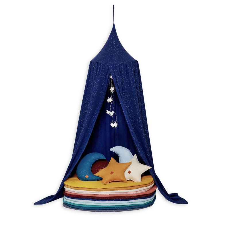 Bed Canopy Play Canopy Nursery Canopy Hanging Tent Etsy