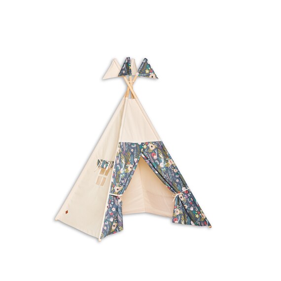 Teepee Tent Floral Blooming - Etsy Hong 