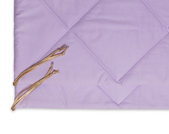 Floor mat – mat for teepee, handmade mat, teepee mat - Gold Lilac
