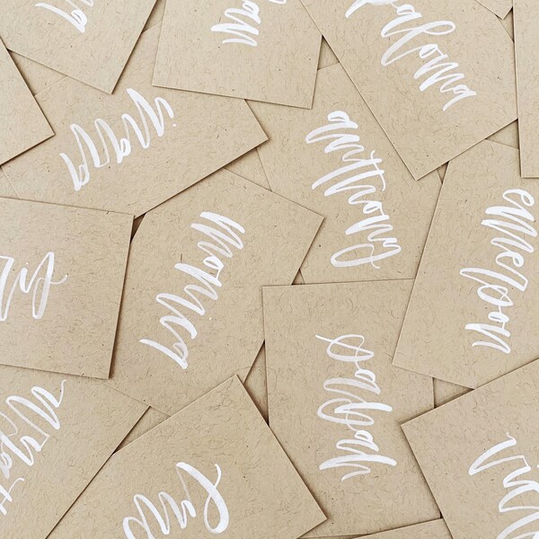 Kraft Paper Cards - Etsy