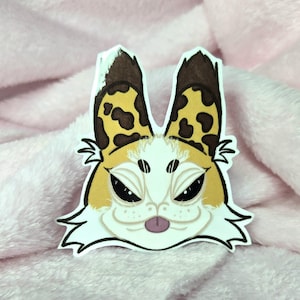 Loth cat Blep Sticker