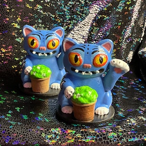 Derpy Tiger Lucky Cat