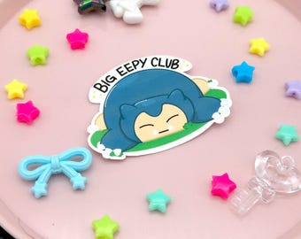 Big Eepy Sleepy Monster Sticker