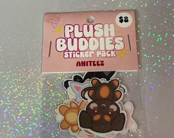 Plush Buddies Sticker packs - Kpop