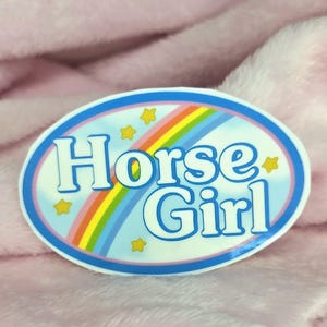 Magical Horse Girl Sticker