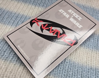 Fangemachte Ateez Star Wars Fotokarten