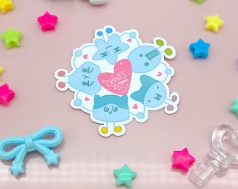 Shinee is always 5 Sticker