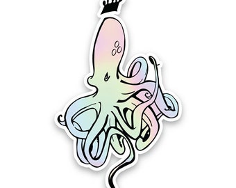 Kraken Designs Icon Sticker Holographic