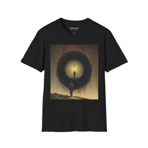 Kraken Designs: The Mirror in the Sky - Unisex T-Shirt