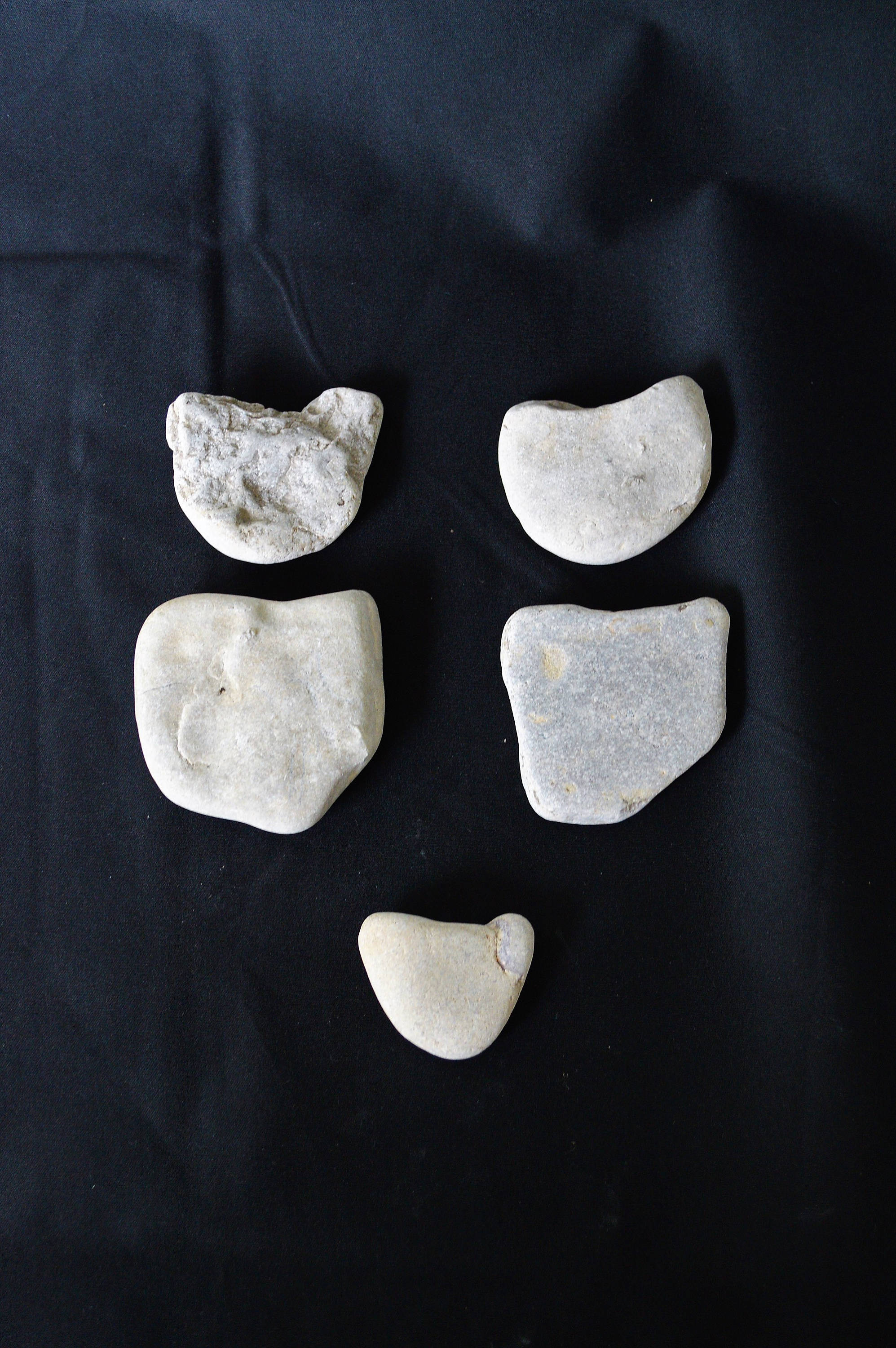 Set of 5 OHIO Shaped Rocks, State Rocks, Ohio, State Stones,rock Art ...