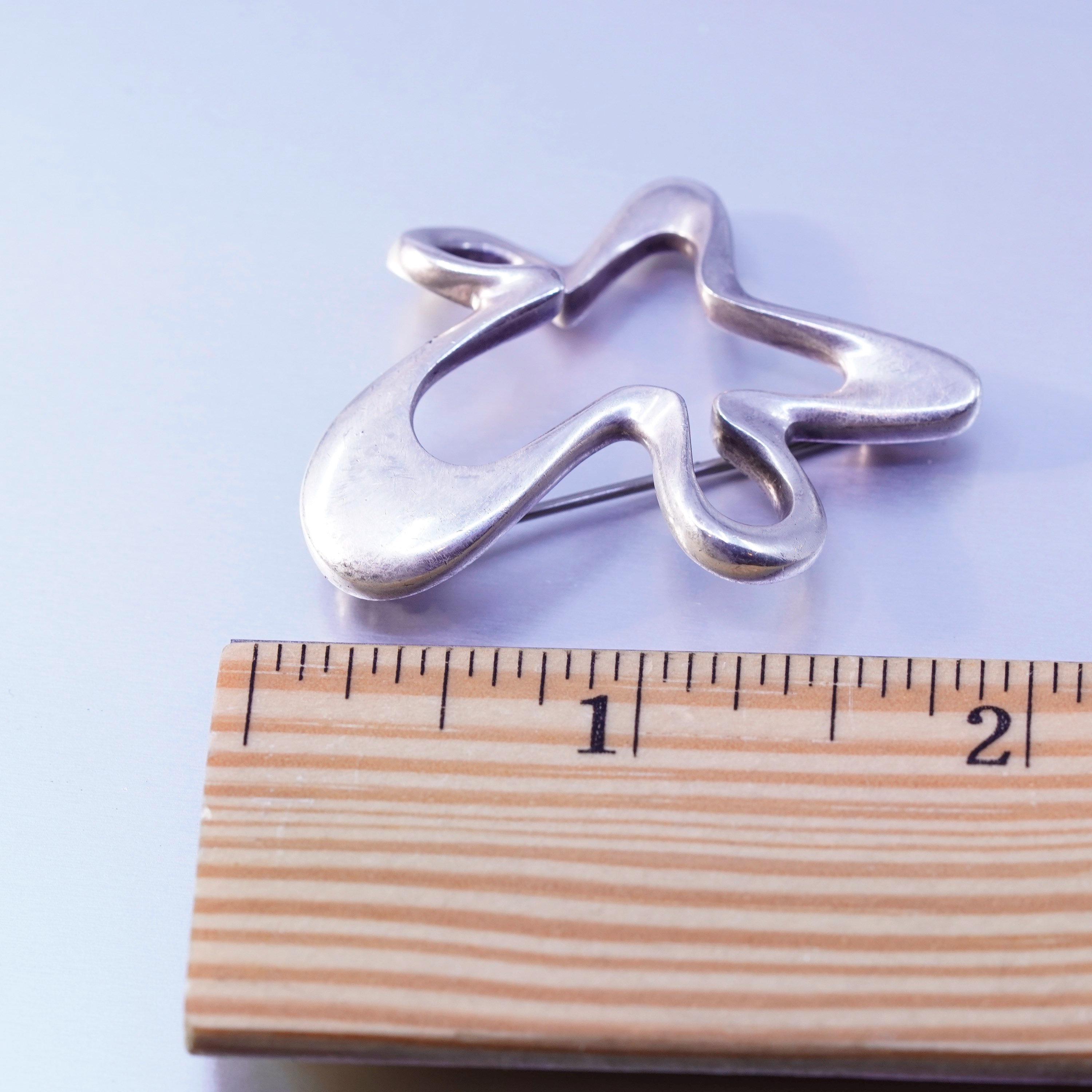 Designer Georg Jensen Sterling 925 Silver Henning Koppel Splash