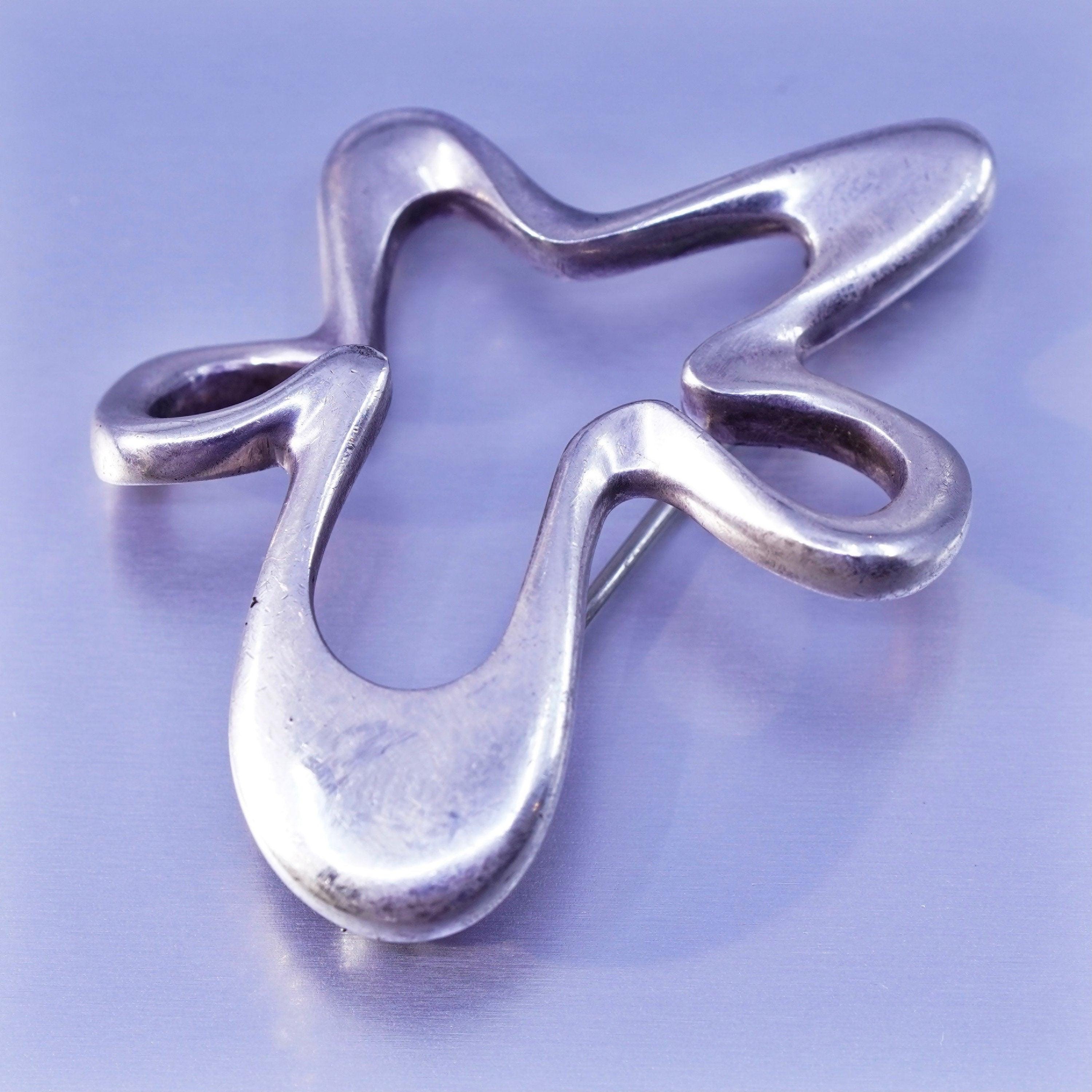 Designer Georg Jensen Sterling 925 Silver Henning Koppel Splash