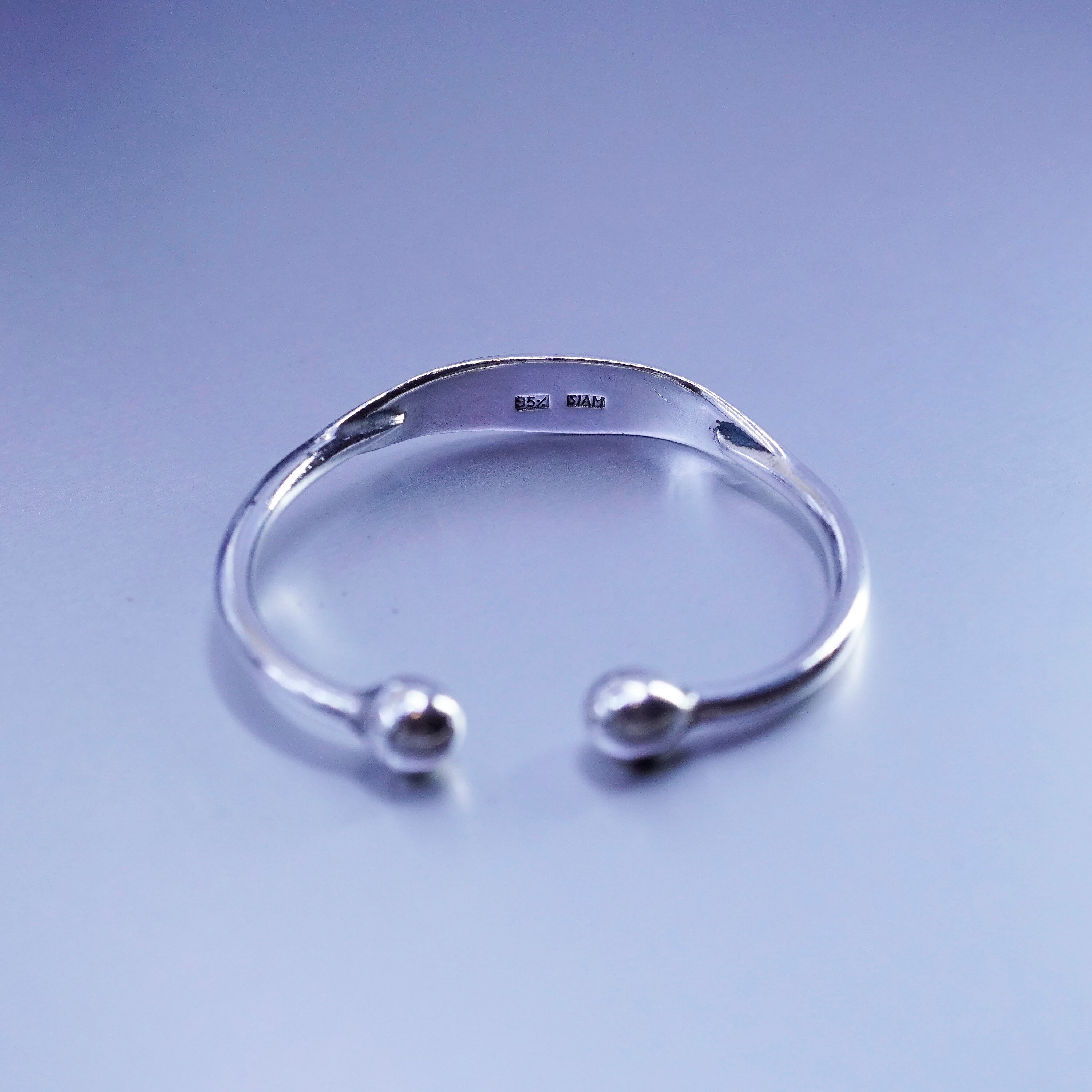 Vintage ヴィンテージ 2連 スプリングフープピアス Silver925 ピアス