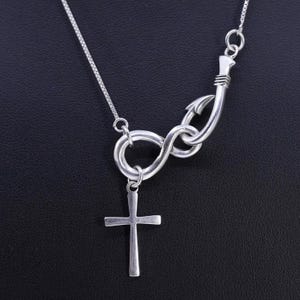 double fish hook with infinity symbol Infinity Fish
