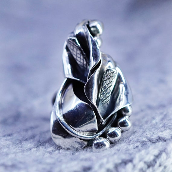 Blue lily store 925 silver