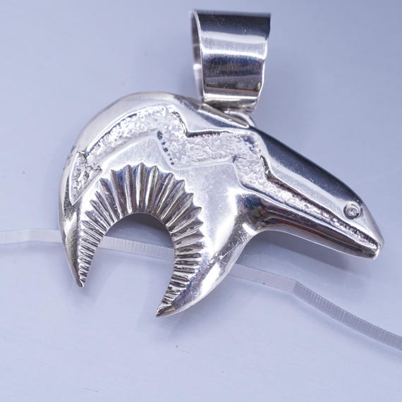 Native American Navajo Alfred Martinez Sterling 925 Silver Bear