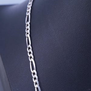 Mexico Silver Figaro Chain - Etsy