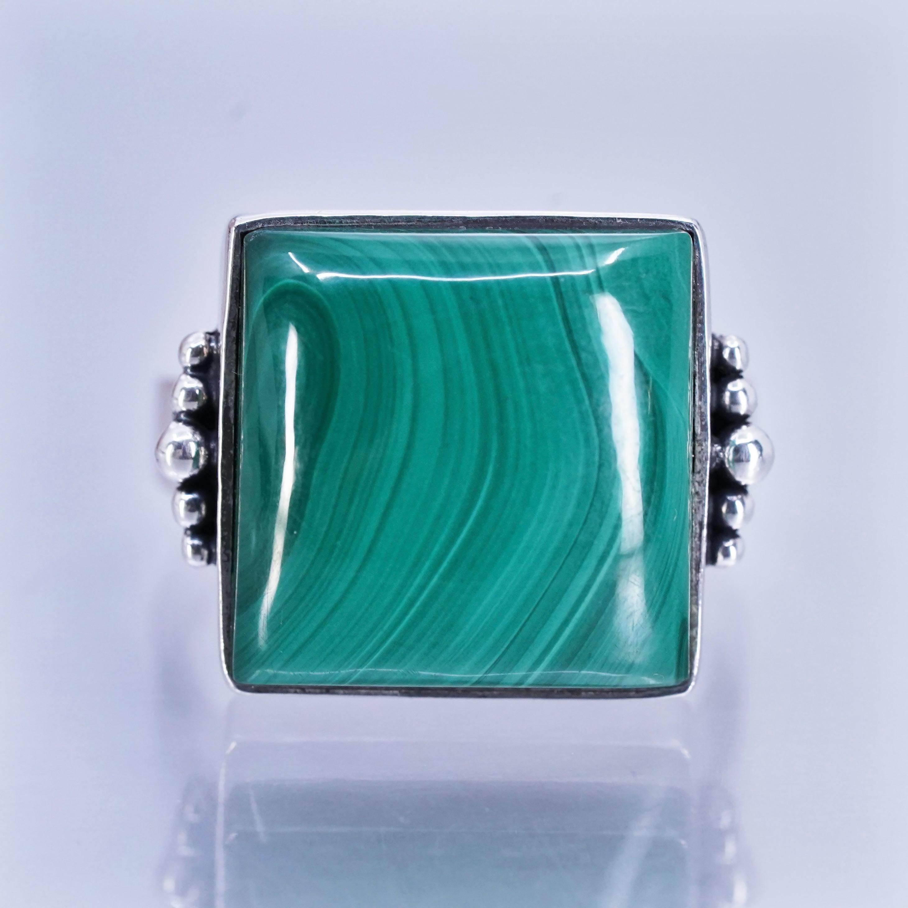 NAVAJO Sterling Silver Ring 26号 Size 8.5, Native American Navajo Sterling 925 Silver Ring With