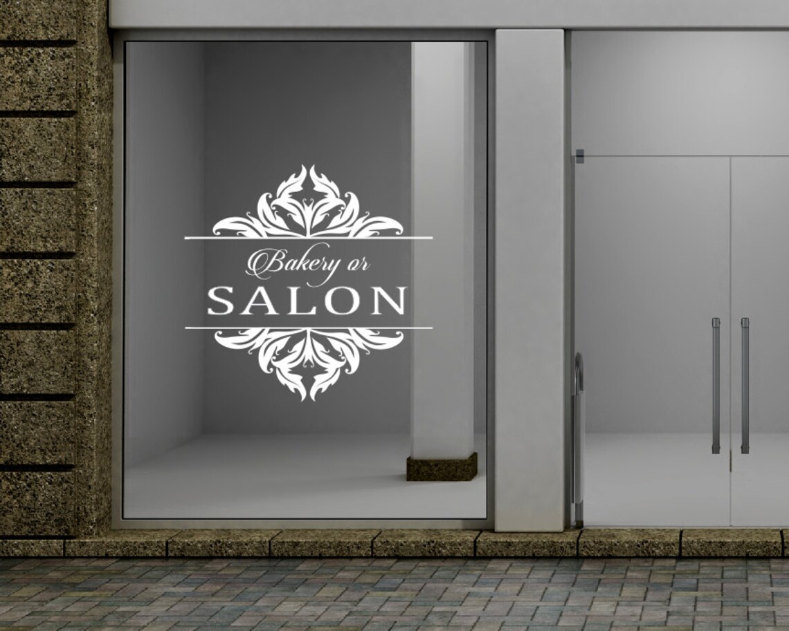 Window display decal retail display decals store window Etsy