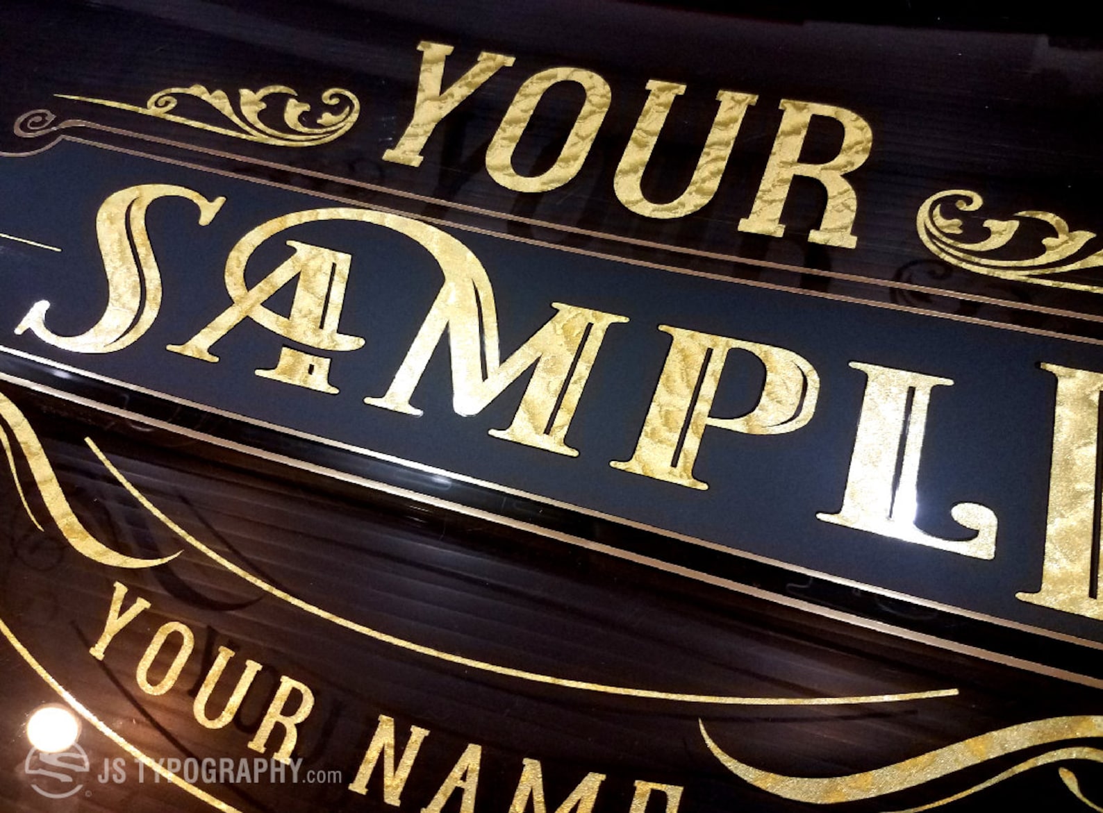 Gold Leaf Decals Gold Decals Custom Decals Gold Leaf Vinyl Etsy