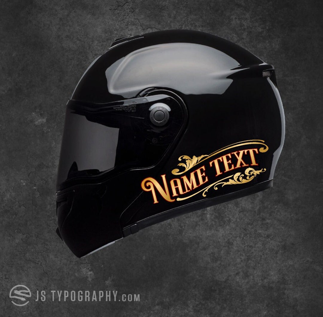 Motorcycle Helmet Decals Motorcycle Helmet Stickers Helmet Etsy
