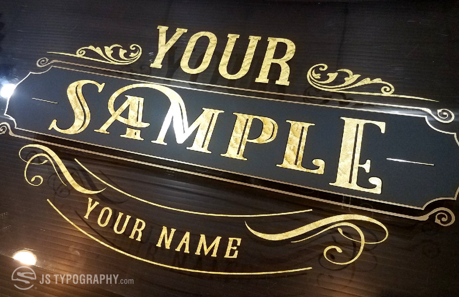 Gold Leaf Decals Gold Decals Custom Decals Gold Leaf Vinyl Etsy