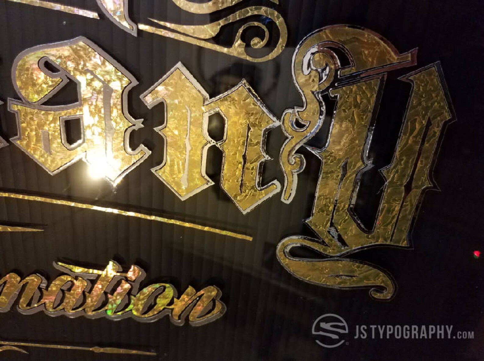 Gold Leaf Decals Gold Decals Gold Leaf Stickers Custom Etsy